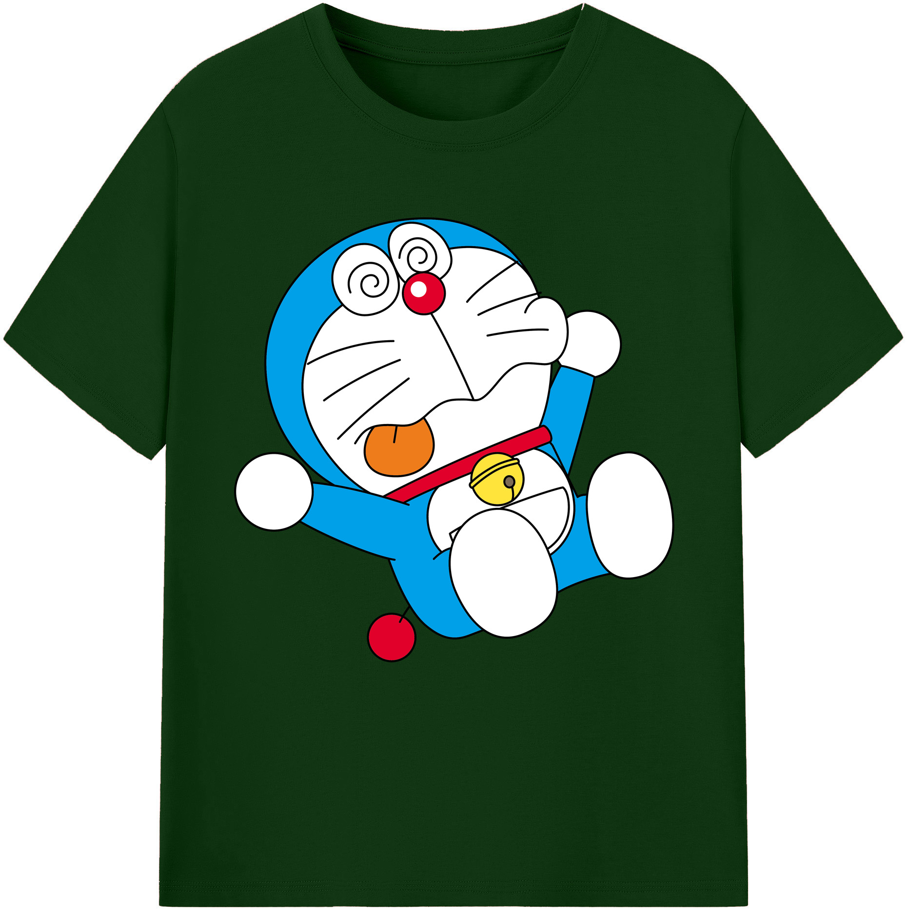 （画像用） ドラえもん Doraemon 綿100％半袖Tシャツ（フロントプリント）